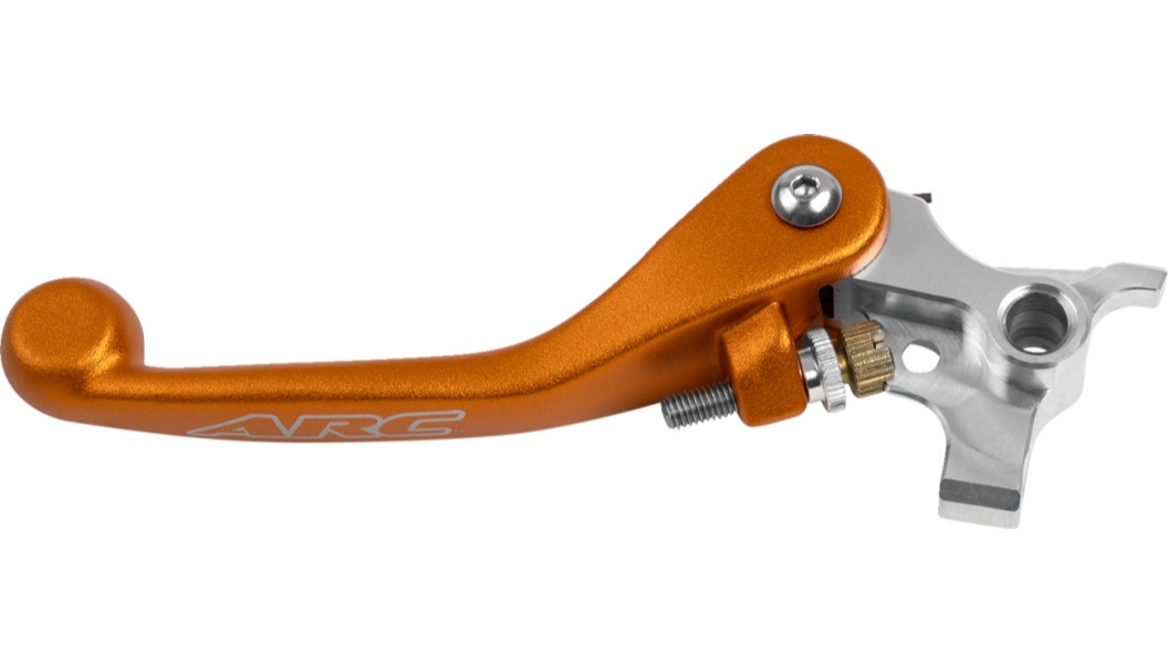 Flex Brake Lever - Orange - Short Blade