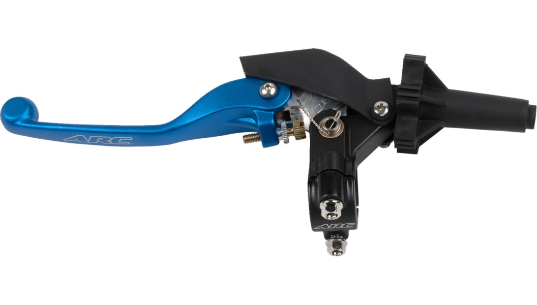 RC8 Clutch Perch and Lever Assembly - Blue