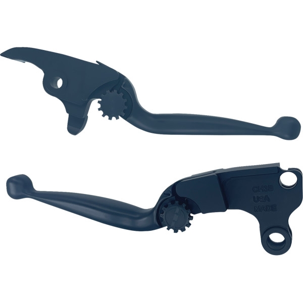 Journey Adjustable Lever Set for Harley Models - Black