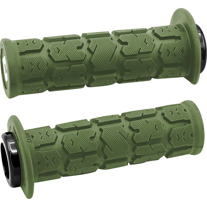 ATV Rogue V2 Lock On Grips - 125mm - Army Green/Black