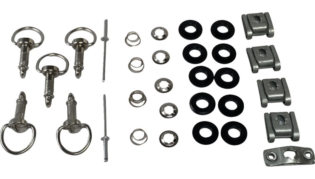 Quick-Release Dzus Fastener Side Panel Hardware Kit