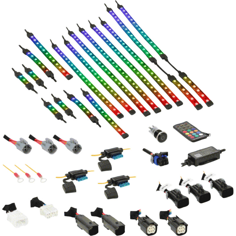16-Piece Led Strip Kit