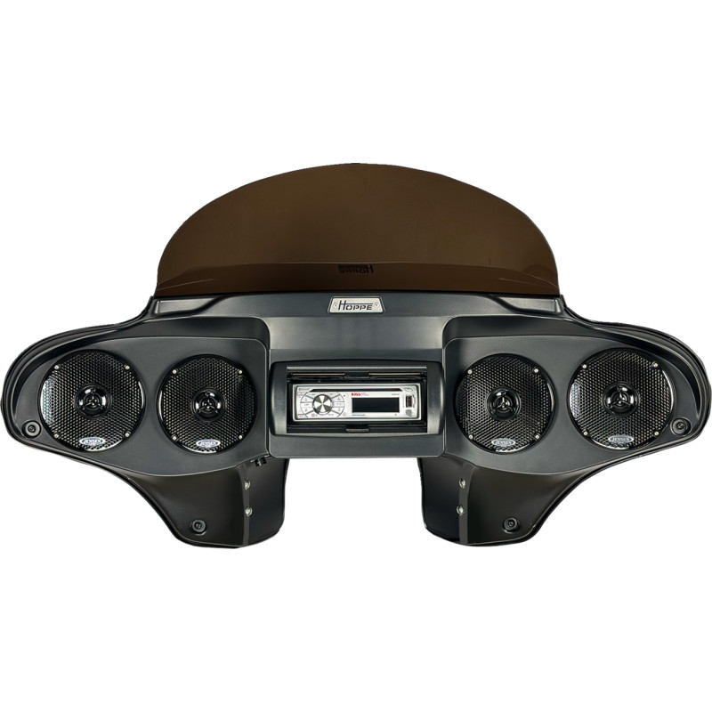 Single DIN CD Player Quadzilla Fairings - Four 5in. Speakers