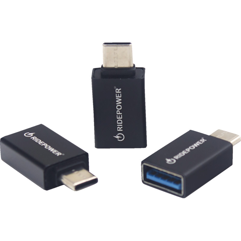 Female USB to Male USB-C Power Adapter