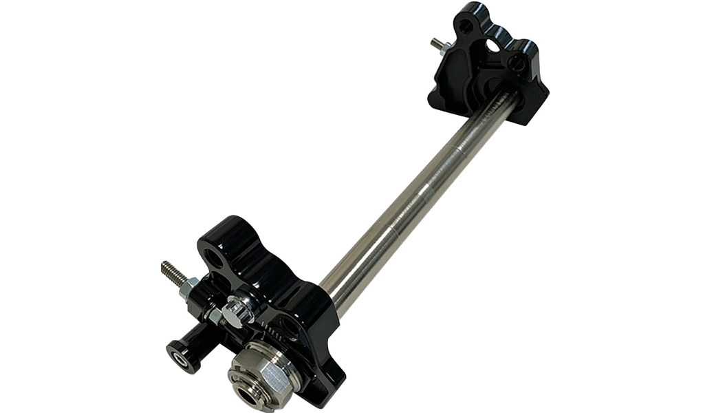 Axle Adjuster with Integral Shock Relocator Kit