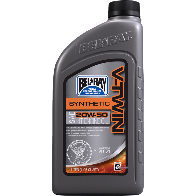 V-Twin Semi Synthetic Motor Oil - 20W50 - 1L.