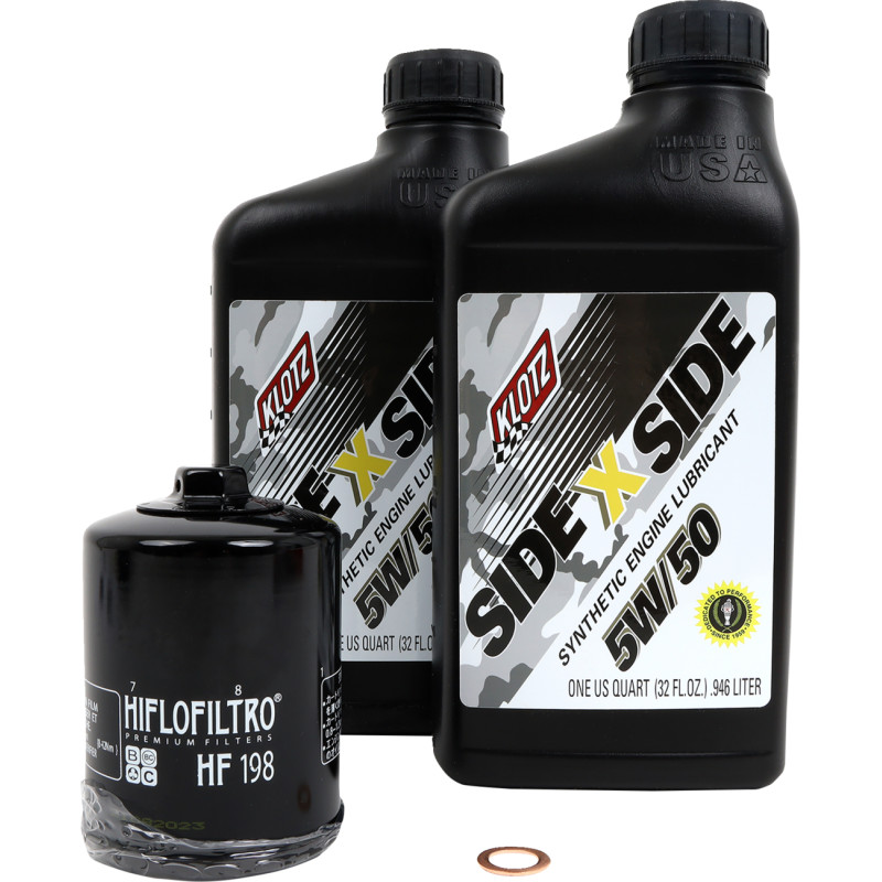 Side-by-Side Oil Change Kit - 10W-50