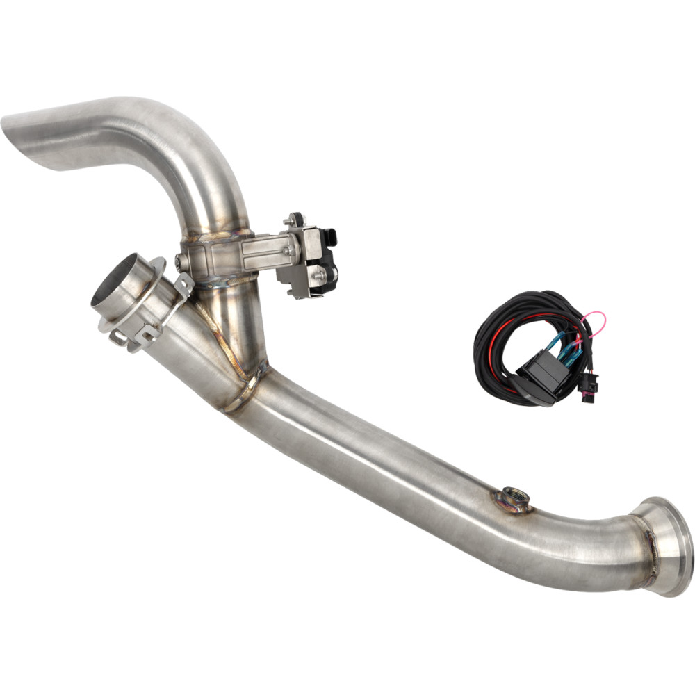Side Piece Header Pipe with Electronic Cut Out