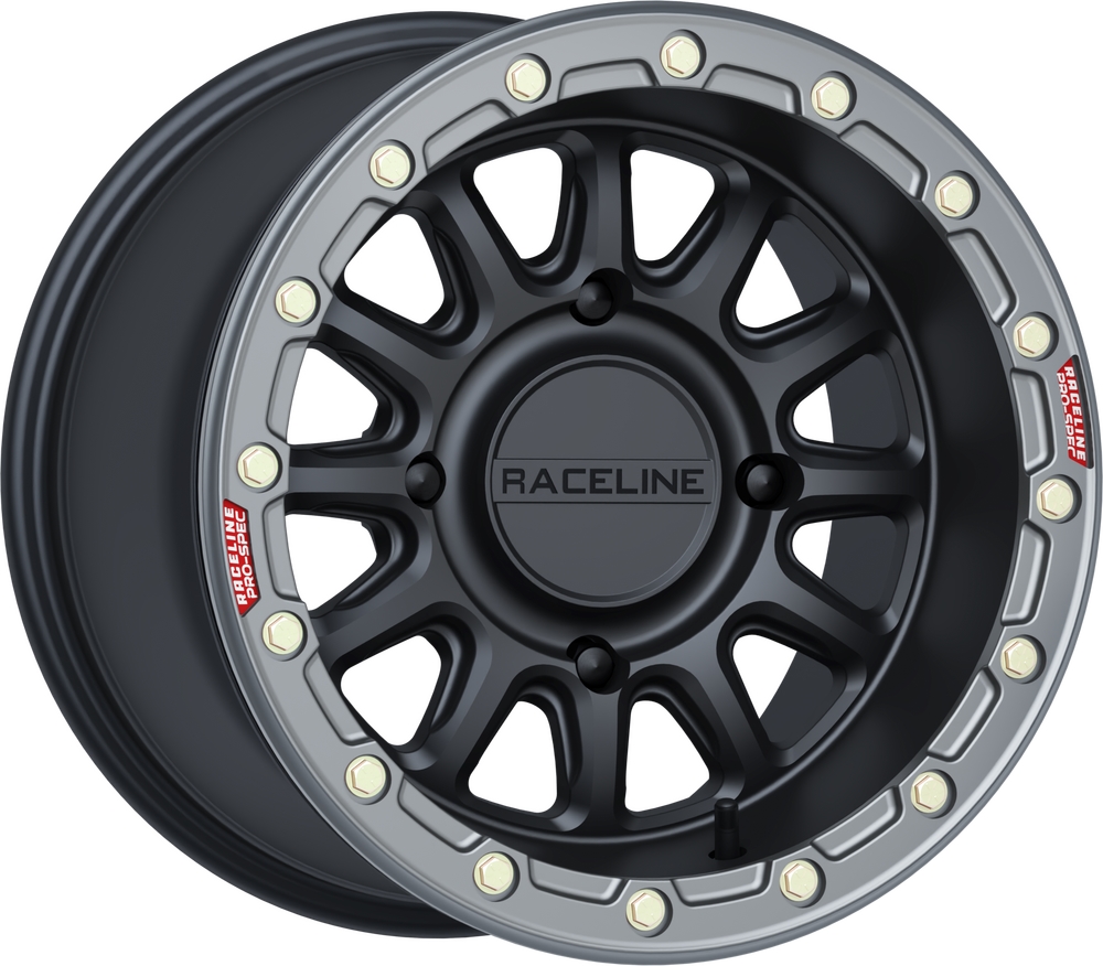 A14 Alpha Beadlock Wheel - 15x7 - 5+2 (+10mm) - 4/137 - Black/Gunmetal