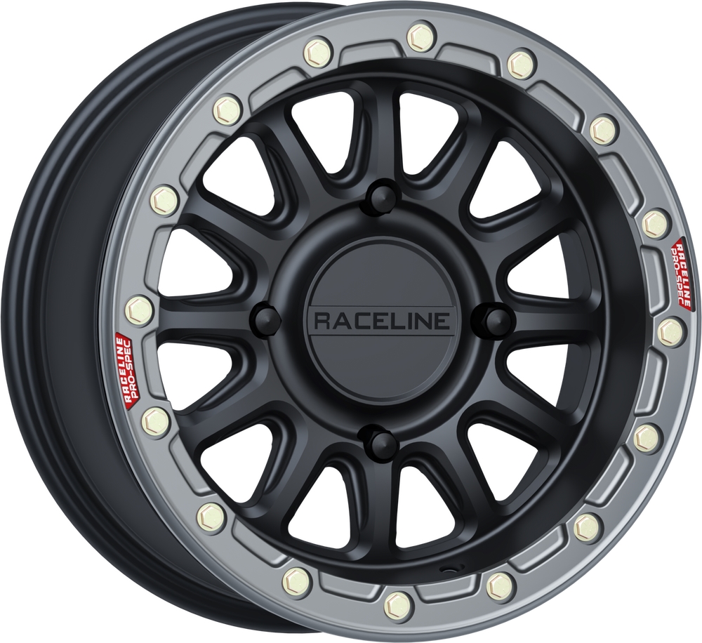 A14 Alpha Beadlock Wheel - 15x7 - 5+2 (+10mm) - 4/156 - Black/Gunmetal