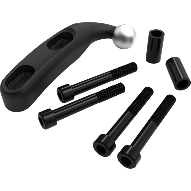 Gen 2 Drink Holder - Chrome - Black Perch Mount