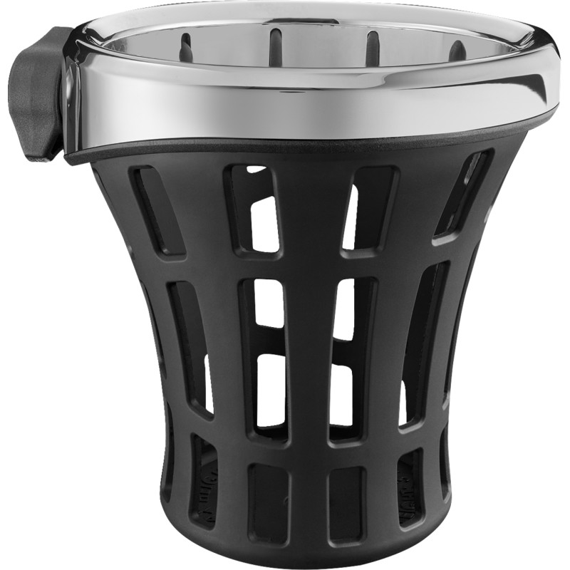 Gen 2 Drink Holder - Chrome 7/8in./1in. Handlebar Mount