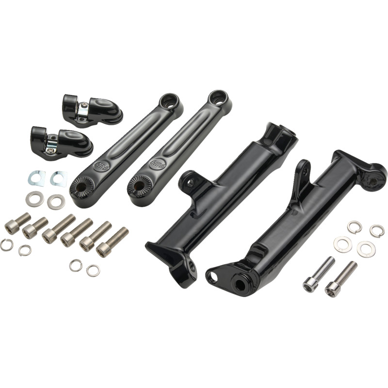 Frame Mounter Highway Peg Mount - Extended Length - Black