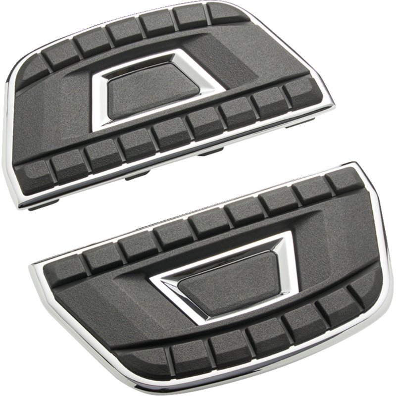 Chicane Floorboard Inserts - Passenger - Chrome