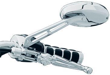 Ellipse Mirrors with Convex Glass