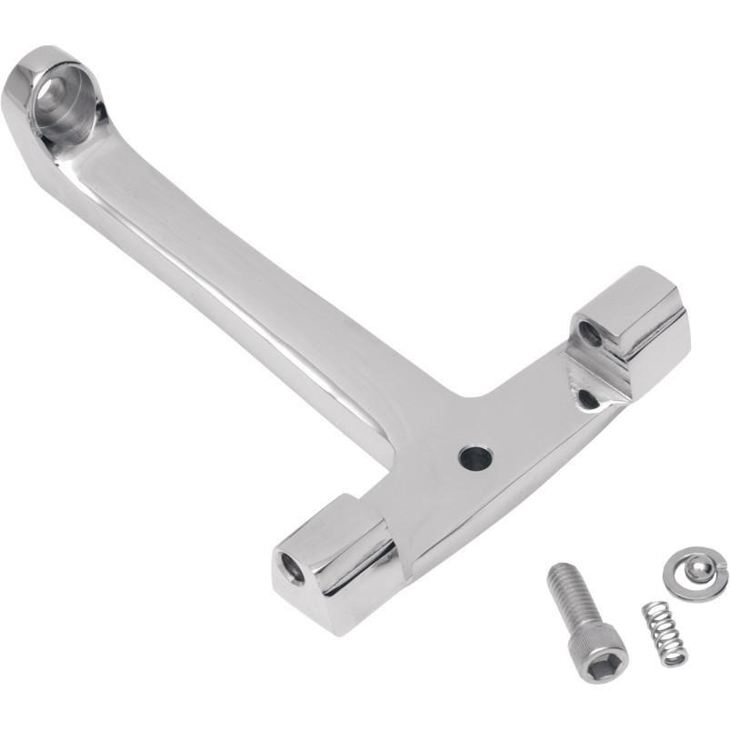 Extended Left Side Passenger Board Mount for Adjustable Passenger Pegs