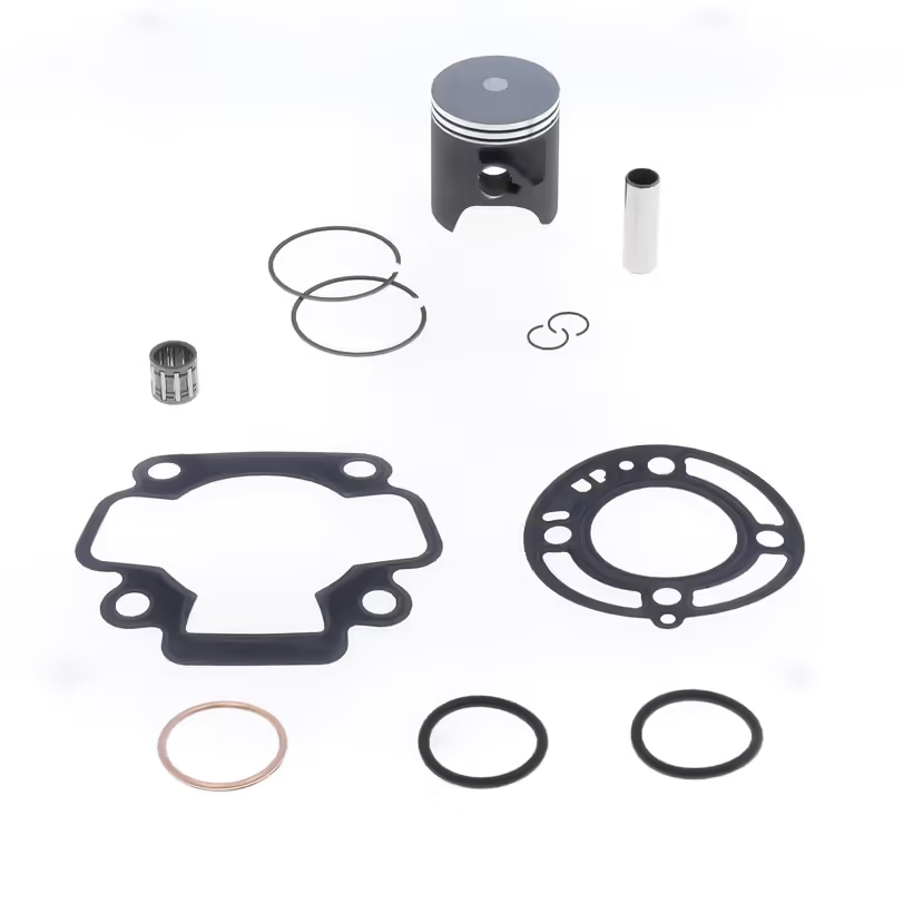 Top End Piston Kit - Cast 2-Stroke Piston 44.46mm - Top End Gasket Kit