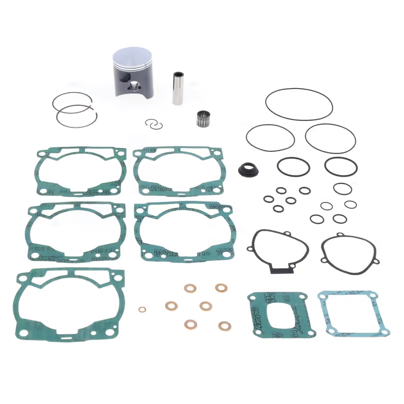 Top End Piston Kit - Cast 2-Stroke Piston 66.34mm - Top End Gasket Kit