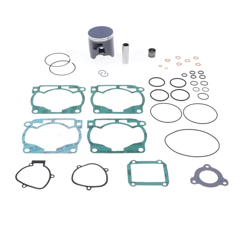 Top End Piston Kit - Cast 2-Stroke Piston 71.93mm - Top End Gasket Kit