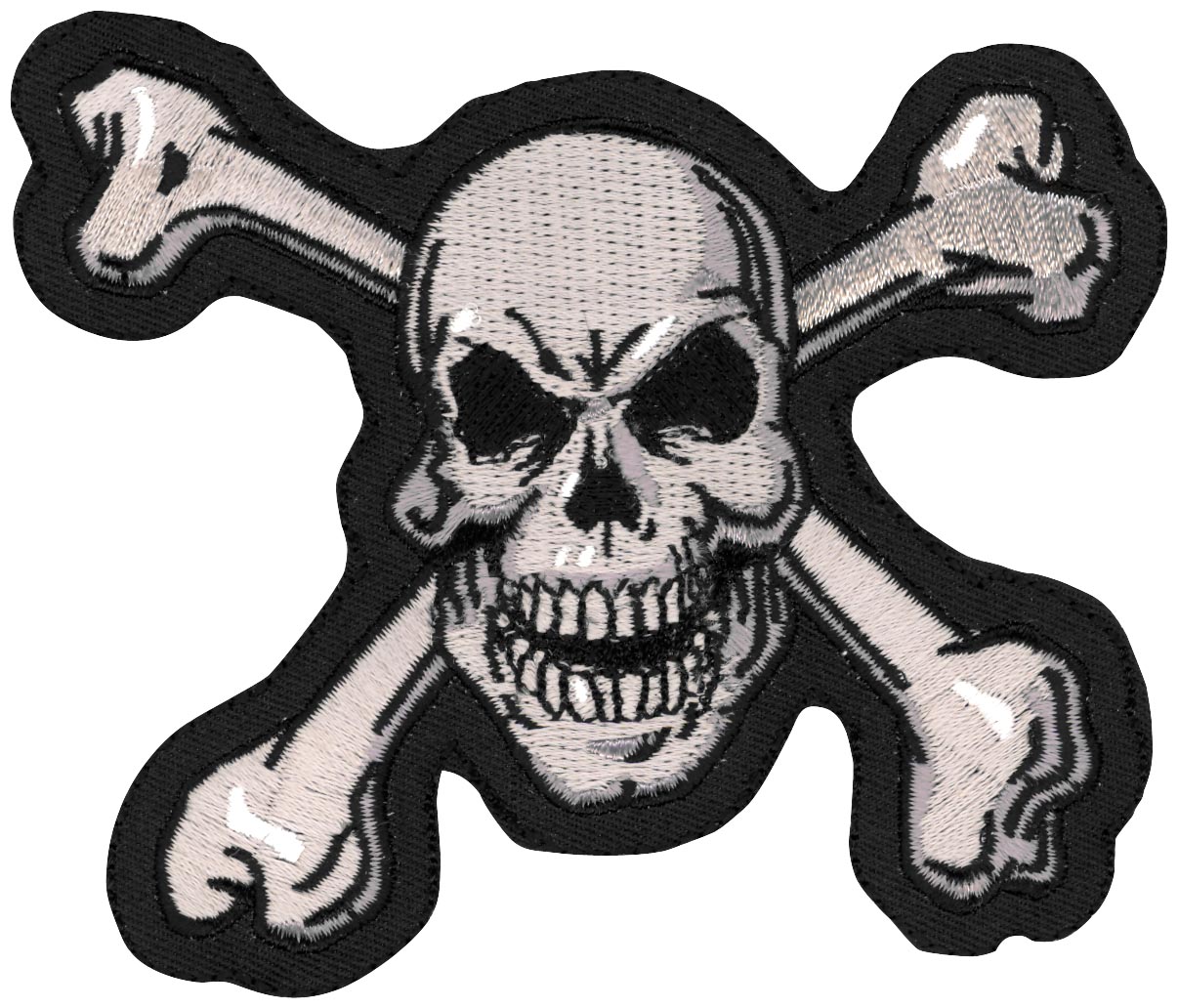 Skull N Bones Embroidered Patch