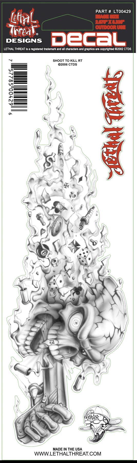 Shoot To Kill Right Decal