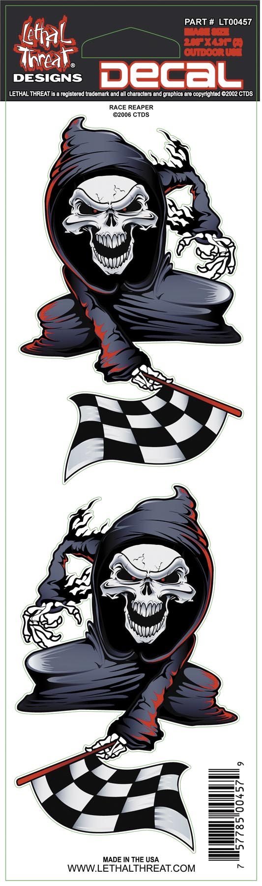 Race Reaper Decal