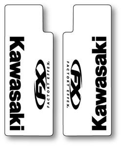 Clear Upper Fork Graphics - Kawasaki