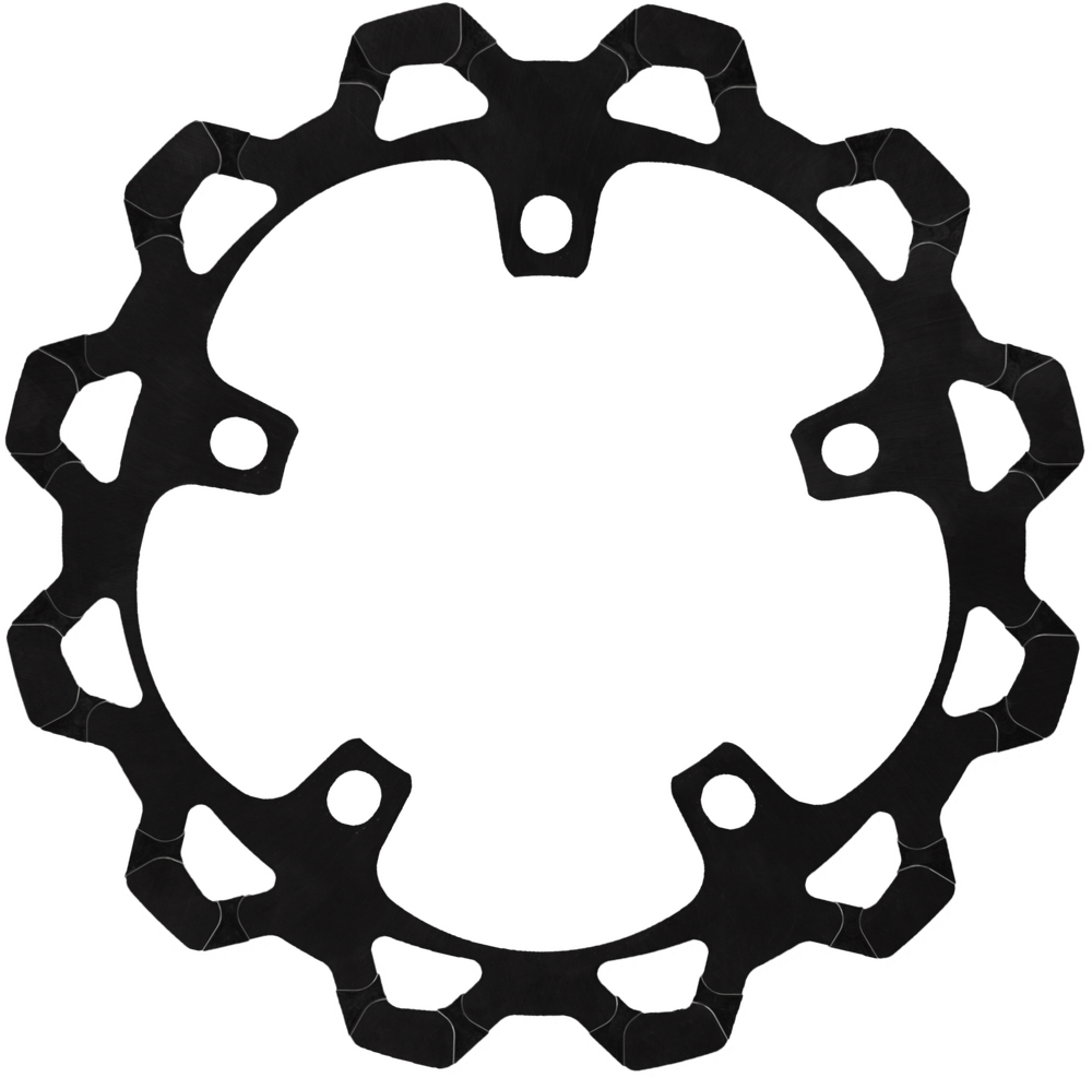 Touring One Piece Rotor - 12.5in. - Black