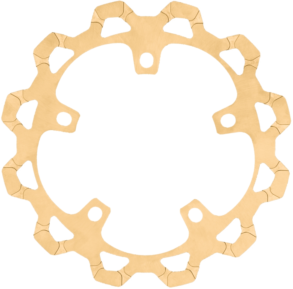 Touring One Piece Rotor - 12.5in. - Gold