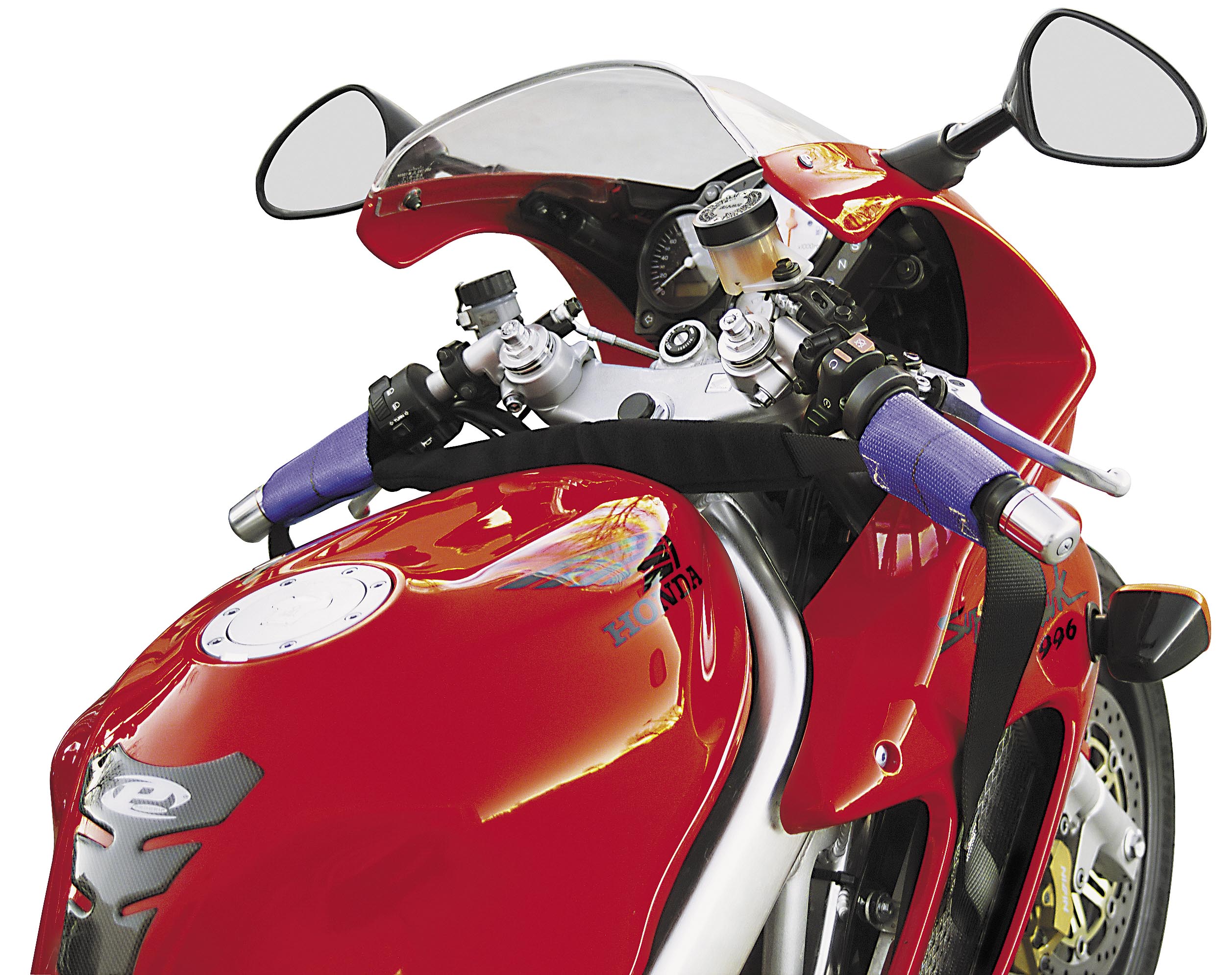 Bar-Harness Handlebar Tie-Down - 28in. - Blue