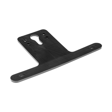 License Plate Bracket - Black