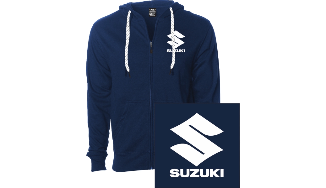 Suzuki Icon Zip-Up Hoodie