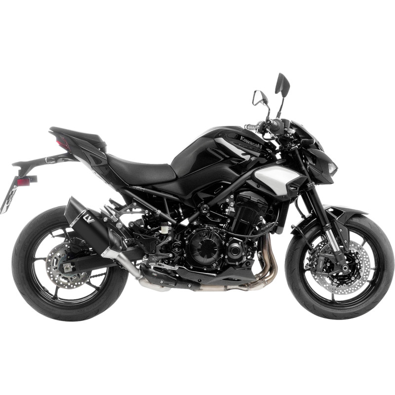 Lv14R Slip-On Muffler - Matte Black