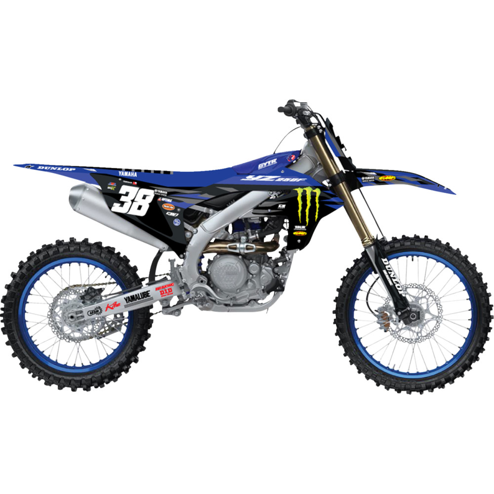 2025 Monster Energy Complete Graphic Kit - Black Background