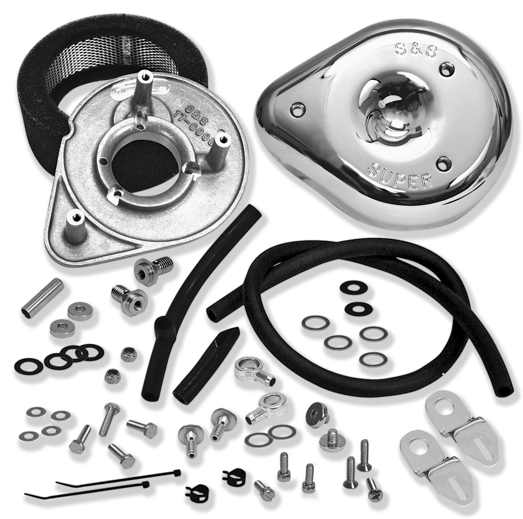 Teardrop Air Cleaner Kit - Stock CV & EFI