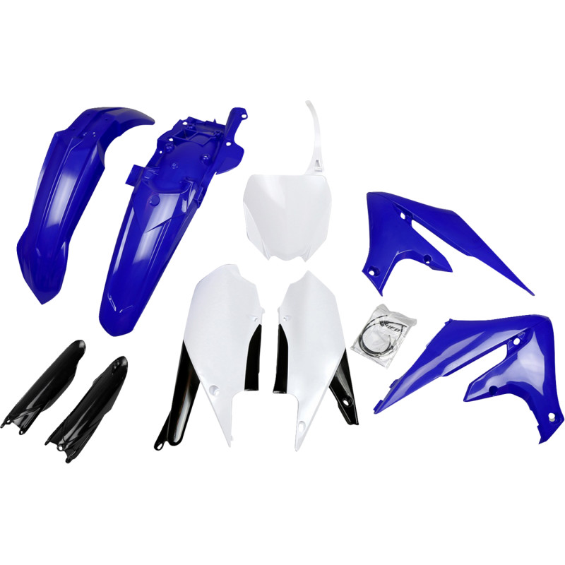 Replacement Plastic Body Kit - OEM Blue/Black/White
