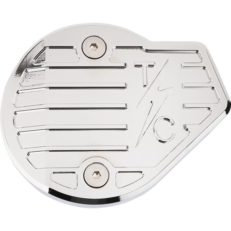 Cam Timing Cover - Chrome Finned