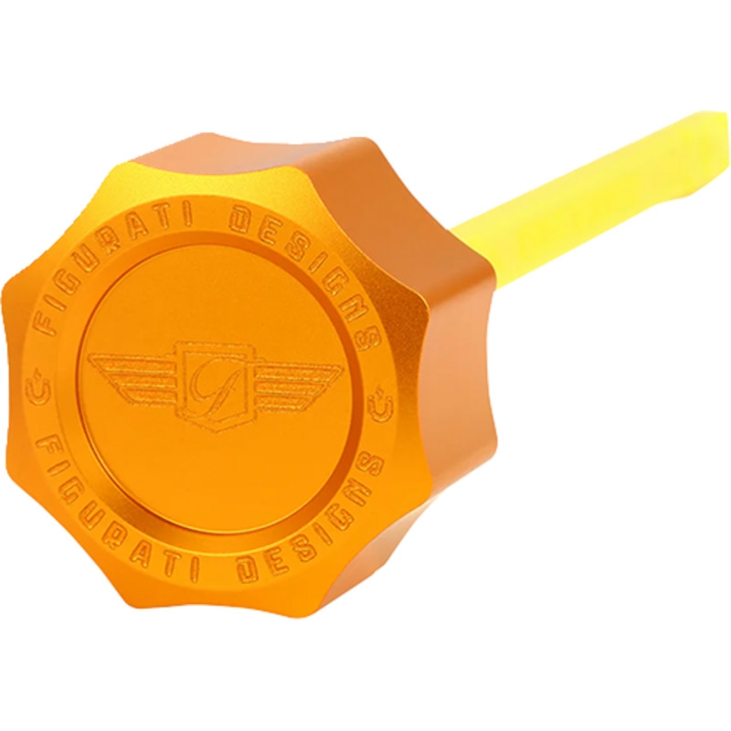 Performance Oil Dipstick - Curved Gold