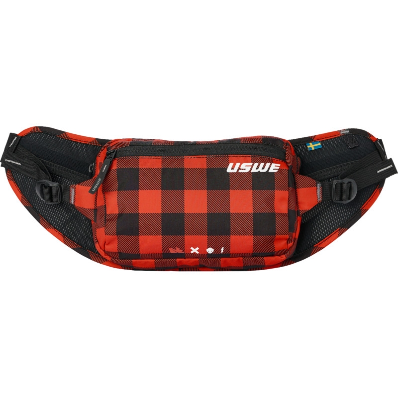 Waist Hip Pack - 2L - Flannel Red