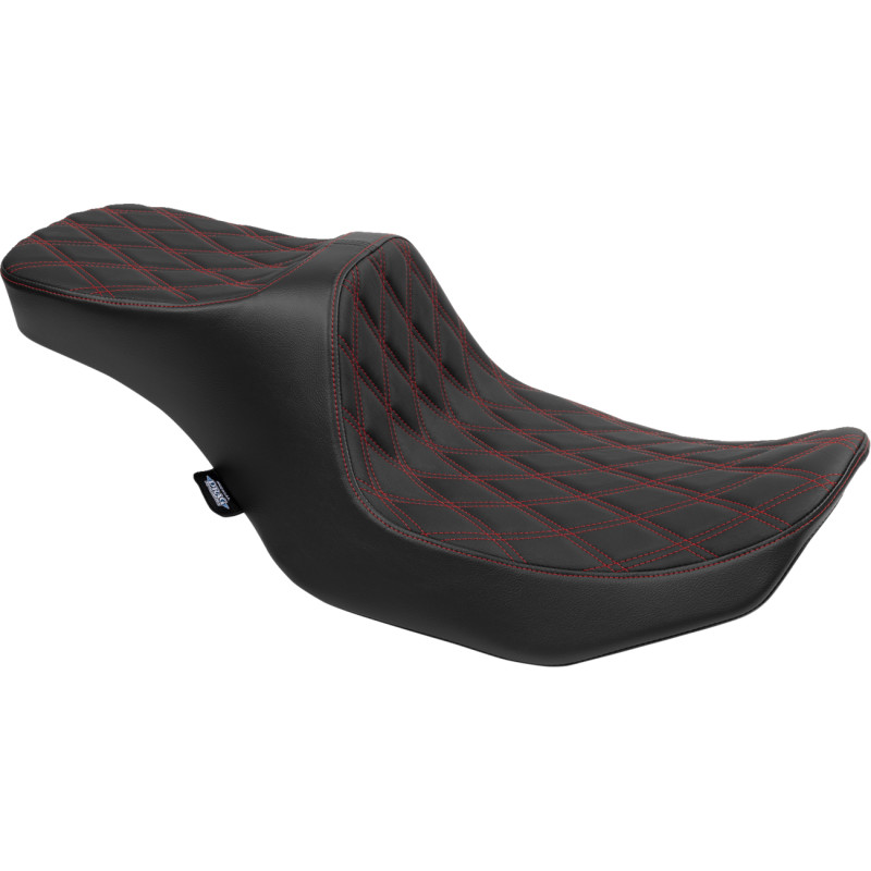 Predator III 2-Up Seat - Double Diamond - Red Thread