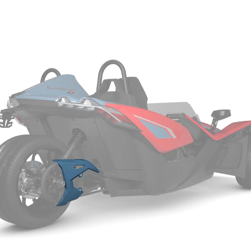 Painted Belt Guard Cover - Storm Blue