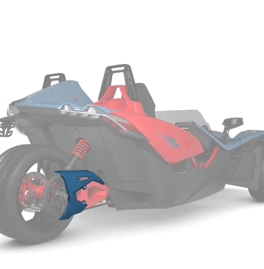 Painted Belt Guard Cover - Storm Blue Azure