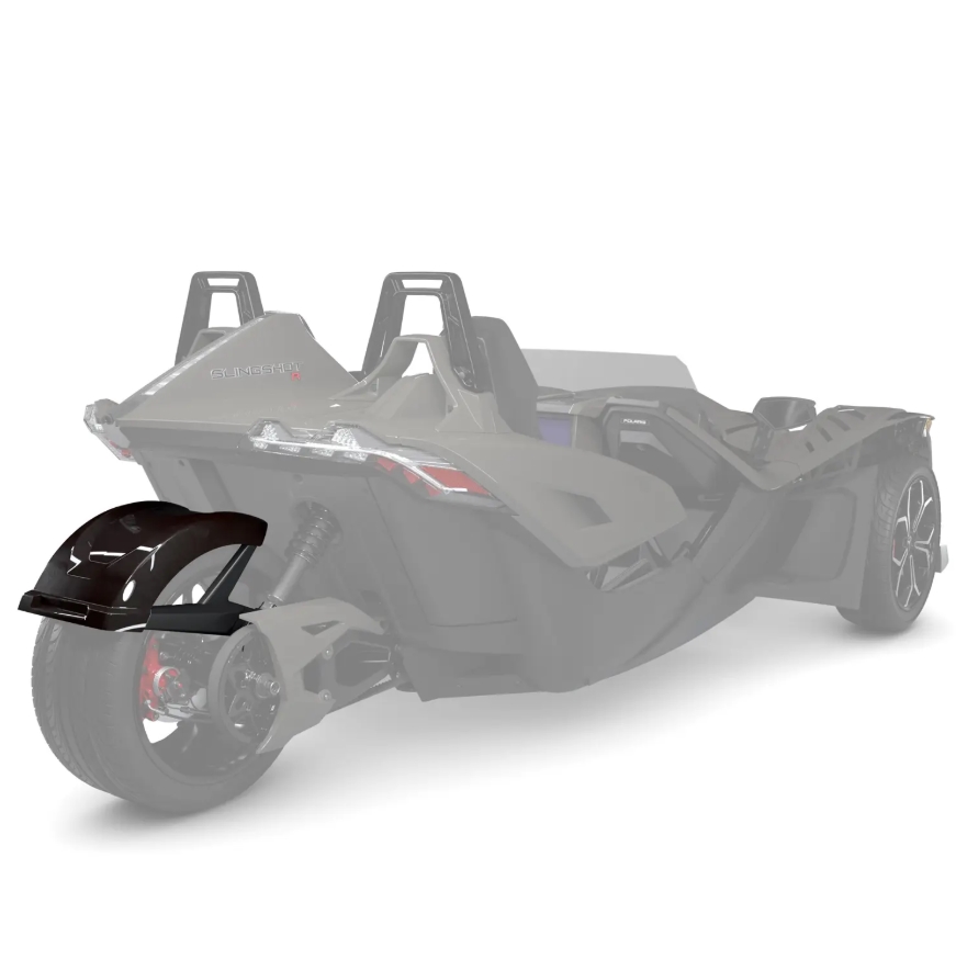 305mm Rear Fender - Black Crystal