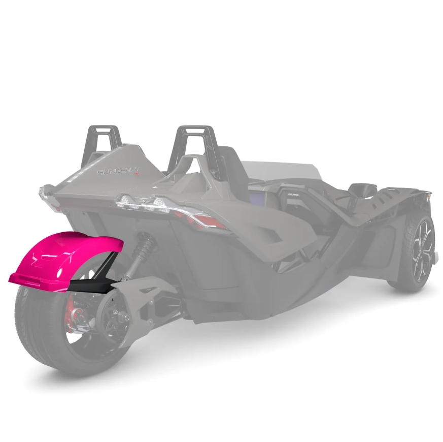 305mm Rear Fender - Fierce Fuscia