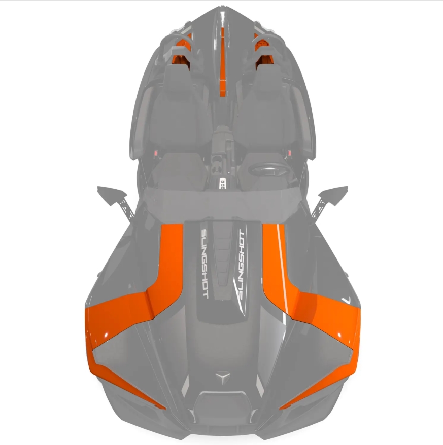 Exterior Painted Kit - Sliing Volt Orange