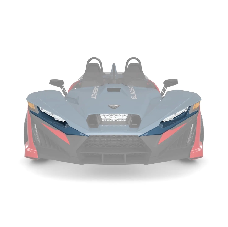 Vented Sport Hood Upper Accent Panel - Storm Blue