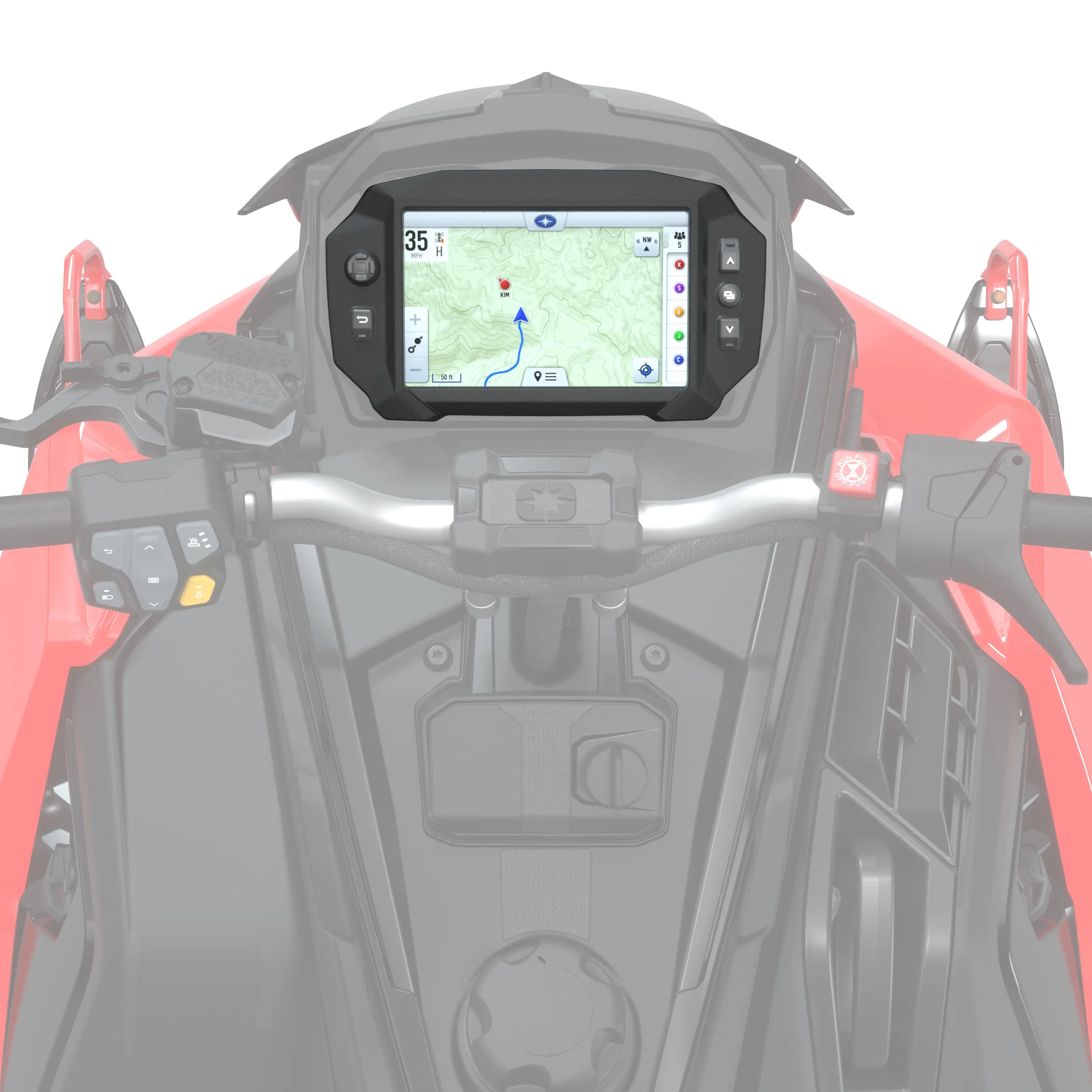 7S Glove-Touch Display Powered by Ride Command