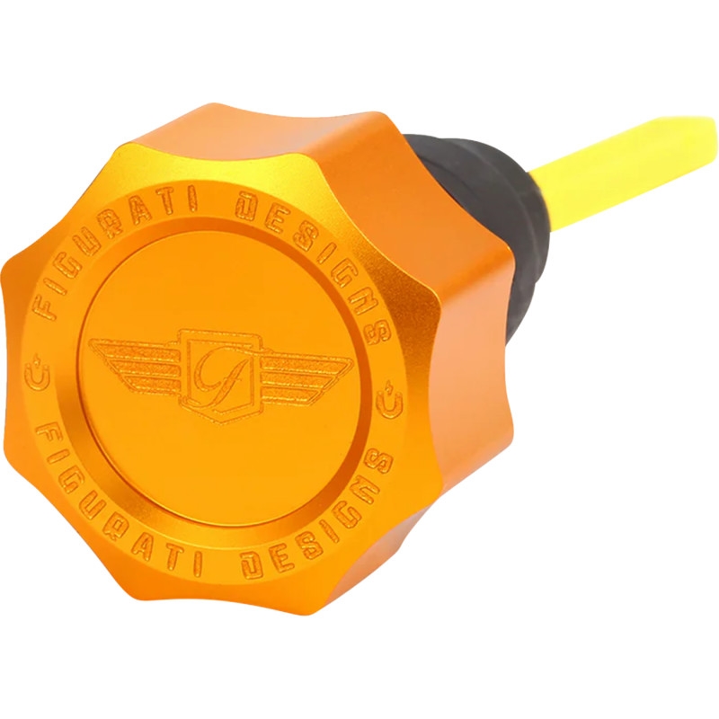 Performance Oil Dipstick - Curved Gold