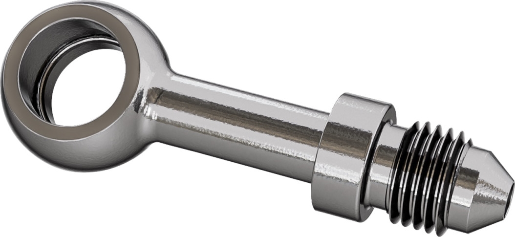 Straight banjo adapter - 3/8in./10mm.