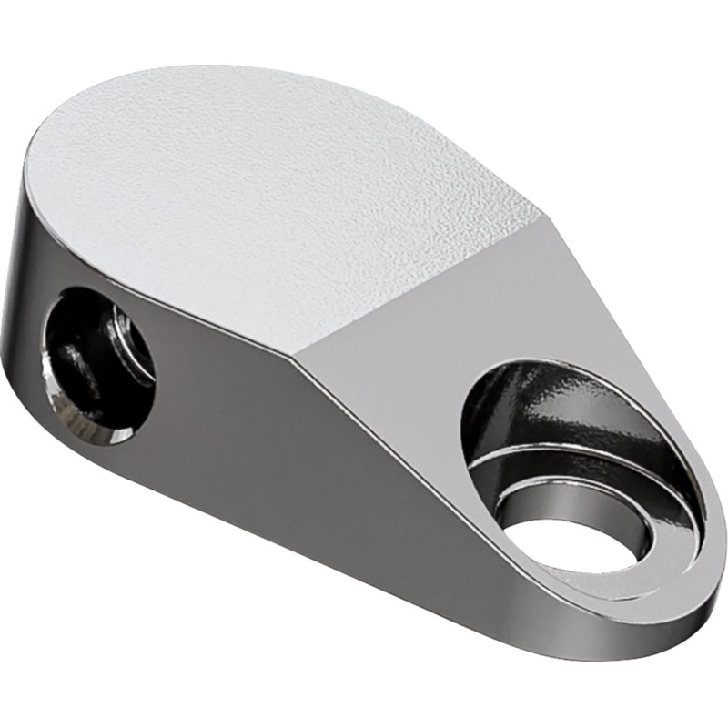 Universal Brake Tee - 3/8in.-24 I.F. Threads - Front - Stainless Steel